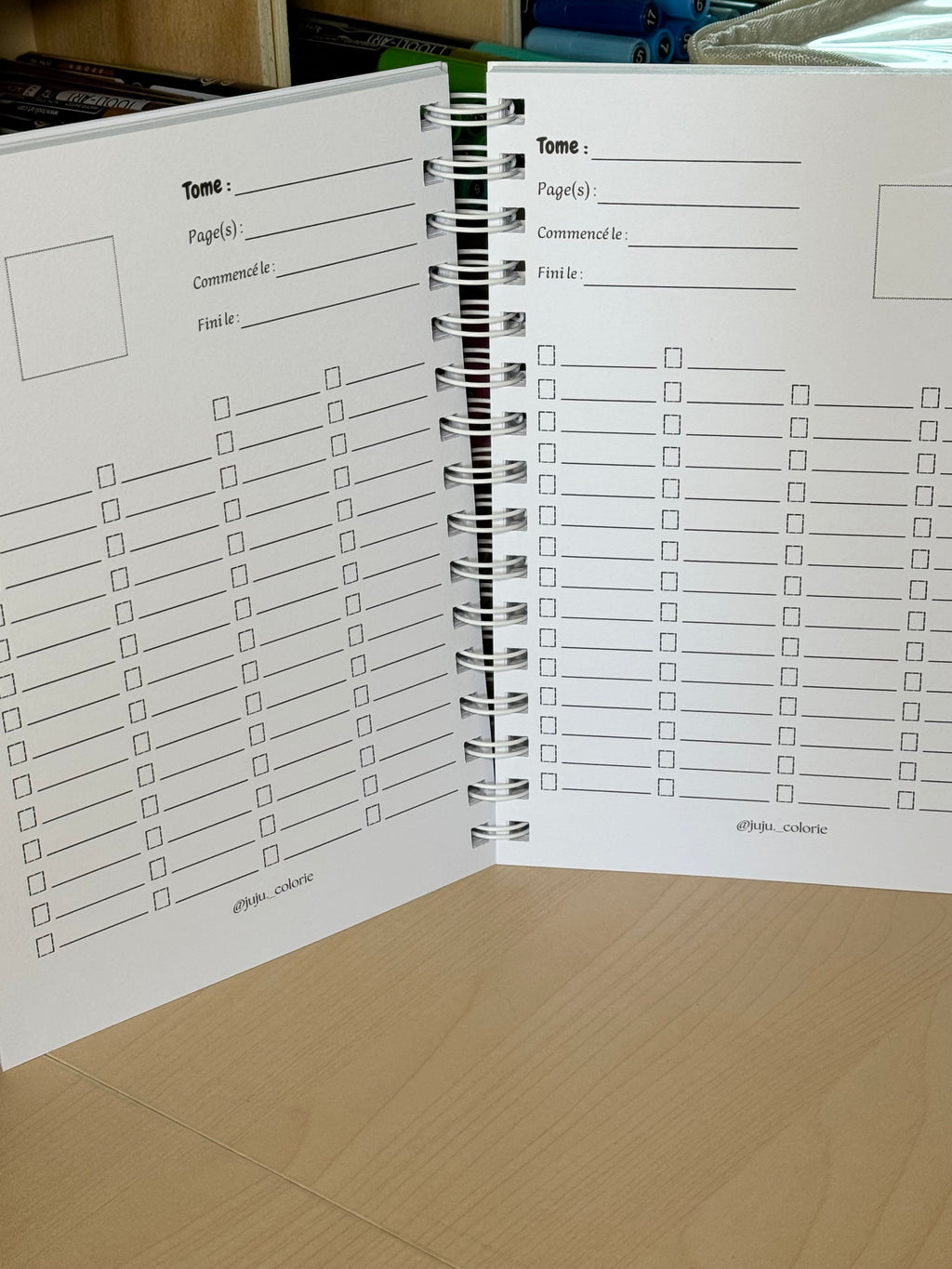 Carnet Code Couleur